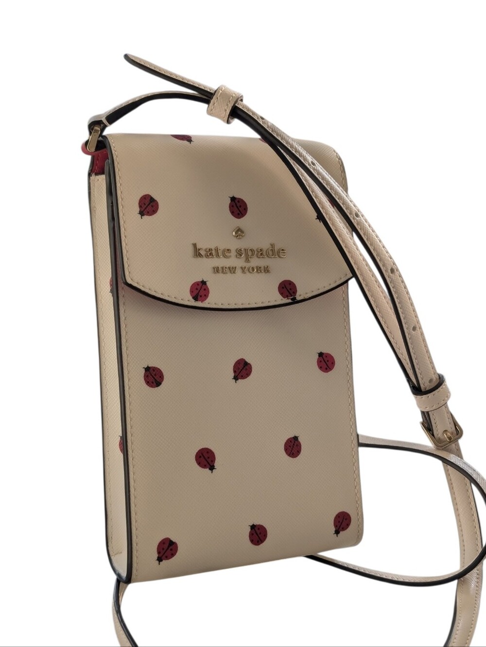 Kate Spade New York ♠️ Staci Ladybug North South Crossbody